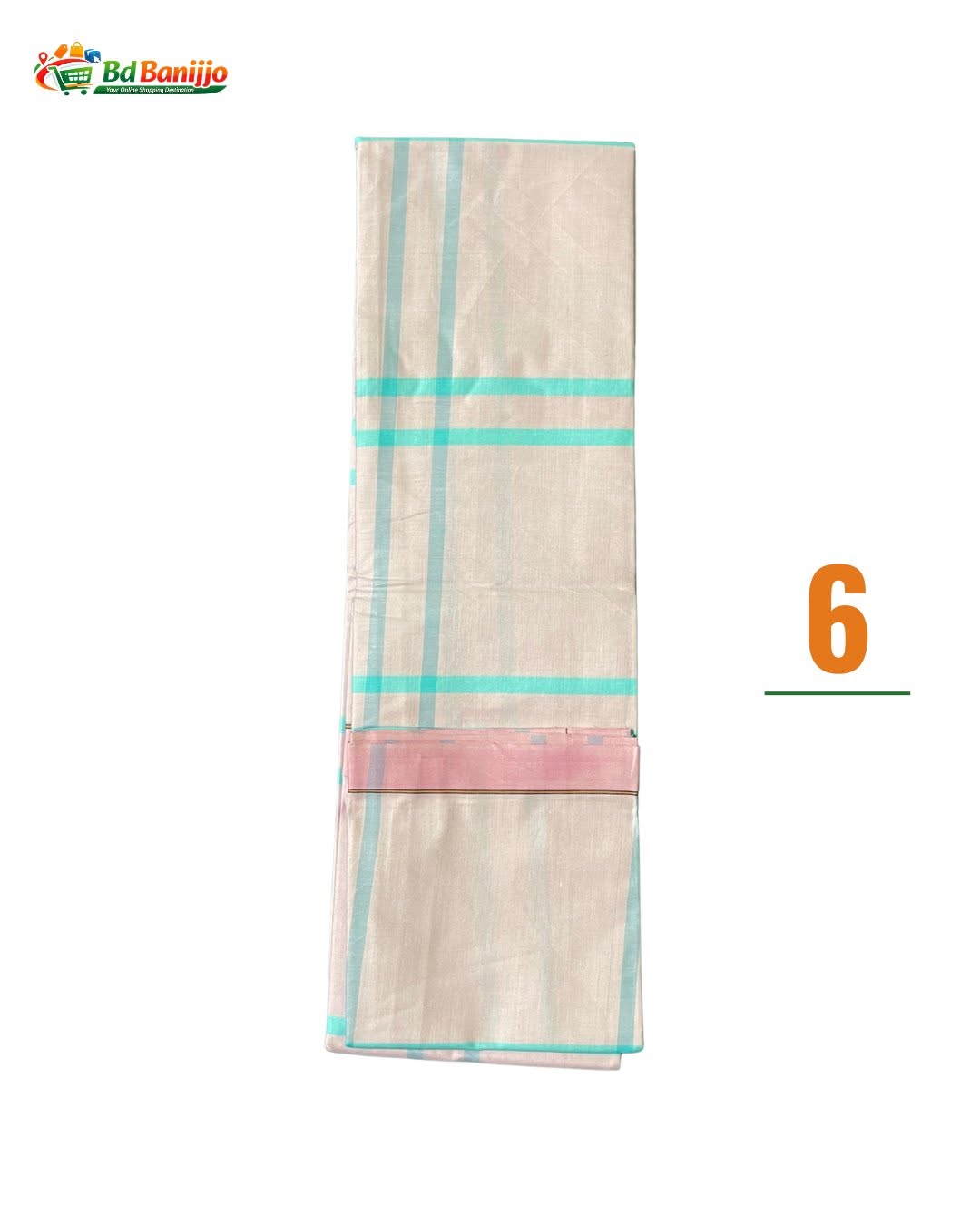 100% Cotton Premium Lungi - Code: 06